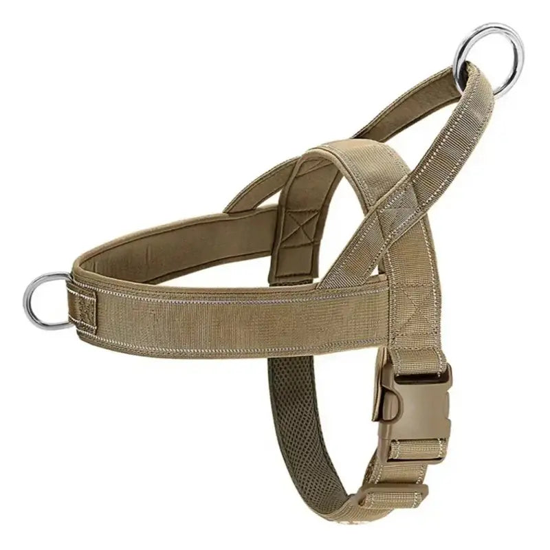 No Pull Dog Harness for German Shepherd, Golden Retriever, Border Collie - Easy-Fit Adjustable, Chafe-Resistant, Safe, Secure, Lightweight Pet Vest Harness for Camping, Daily Stroll, Walking Training Outdoor Supplies